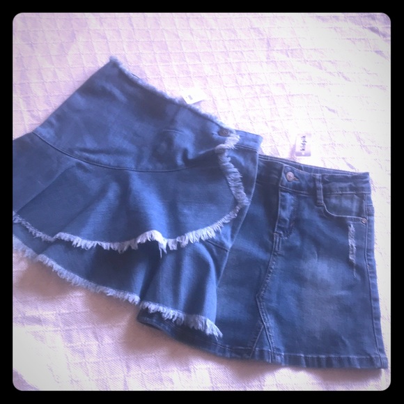 Kidpik Other - Set of denim girls skirts